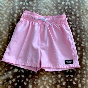 Abercrombie swim shorts Size 5/6 Pink